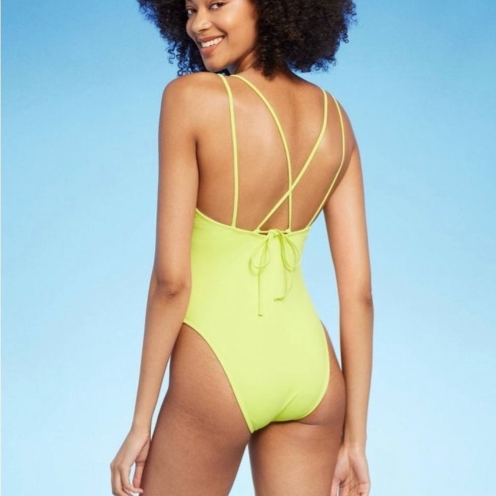 Neon Yellow one piece
